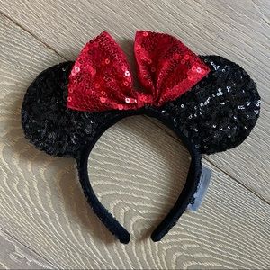Mini Mouse Sequin Headband Ears